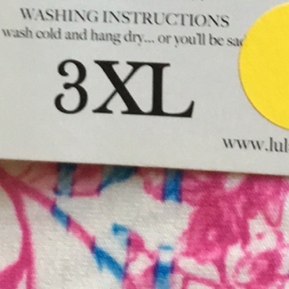 Lularoe 3/4 length sleeve Randy Top 3XL - Picture 3 of 3